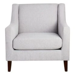 Providence Wells Accent Chair, Light Grey -Accent Furniture Shop providence wells accent chair light grey 2