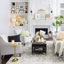 Providence Wells Accent Chair, Light Grey -Accent Furniture Shop providence wells accent chair light grey 4