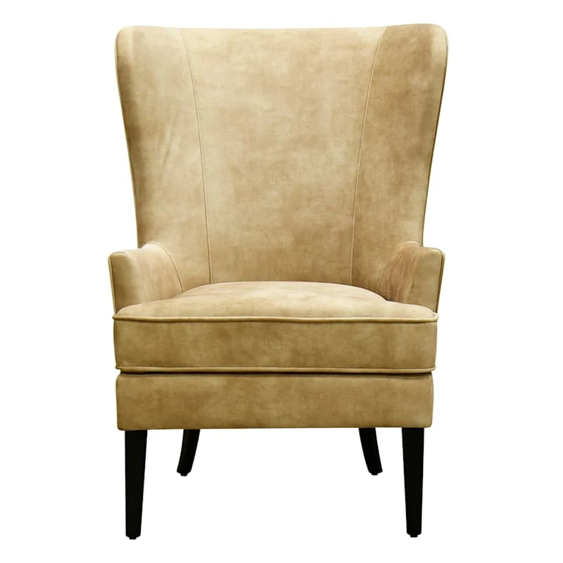 Providence Witney Wing Accent Chair, Champagne 4 Providence Witney Wing Accent Chair, Champagne - Image 2