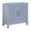 Sadie 2-Drawer Geometric Cabinet, Grey -Accent Furniture Shop sadie 2 drawer geometric cabinet grey