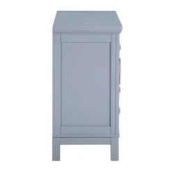 Sadie 2-Drawer Geometric Cabinet, Grey -Accent Furniture Shop sadie 2 drawer geometric cabinet grey 3