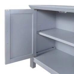 Sadie 2-Drawer Geometric Cabinet, Grey -Accent Furniture Shop sadie 2 drawer geometric cabinet grey 4