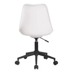 Sally Adjustable Office Chair, White -Accent Furniture Shop sally adjustable office chair white 5