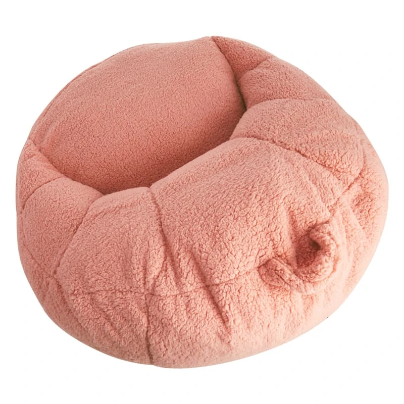 Sherpa Lounger, Peach Beige 4 Sherpa Lounger, Peach Beige - Image 2