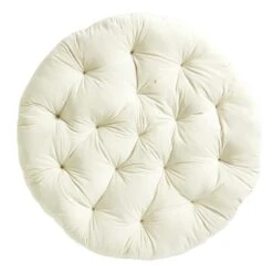 Sherpa Papasan, Cream -Accent Furniture Shop sherpa papasan cream 3