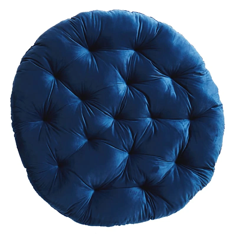 Sherpa Papasan, Navy Blue 6 Sherpa Papasan, Navy Blue - Image 4