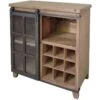 Susan Barn Door Wine Cabinet -Accent Furniture Shop susan barn door wine cabinet