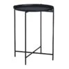 Tate Tray Side Table, Black -Accent Furniture Shop tate tray side table black