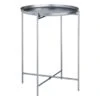 Tate Tray Side Table, Silver -Accent Furniture Shop tate tray side table silver
