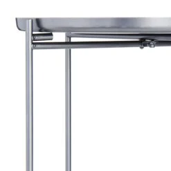 Tate Tray Side Table, Silver -Accent Furniture Shop tate tray side table silver 2