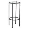 Tempered Glass Top With Black Metal Frame 2 Tier Plant Stand 2 Tempered Glass Top With Black Metal Frame 2 Tier Plant Stand -Accent Furniture Shop tempered glass top with black metal frame 2 tier plant stand