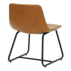 Tiny Dreamers Drake Kids Faux Leather Chair, Cognac 11 Tiny Dreamers Drake Kids Faux Leather Chair, Cognac -Accent Furniture Shop tiny dreamers drake kids faux leather chair cognac 3