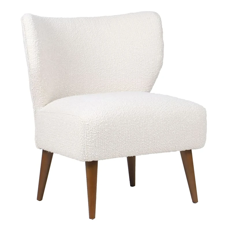 Tracey Boyd Beckett Boucle Accent Slipper Chair 3 Tracey Boyd Beckett Boucle Accent Slipper Chair