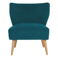 Tracey Boyd Beckett Teal Velvet Chair 11 Tracey Boyd Beckett Teal Velvet Chair -Accent Furniture Shop tracey boyd beckett teal velvet chair 2