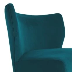 Tracey Boyd Beckett Teal Velvet Chair 12 Tracey Boyd Beckett Teal Velvet Chair -Accent Furniture Shop tracey boyd beckett teal velvet chair 3