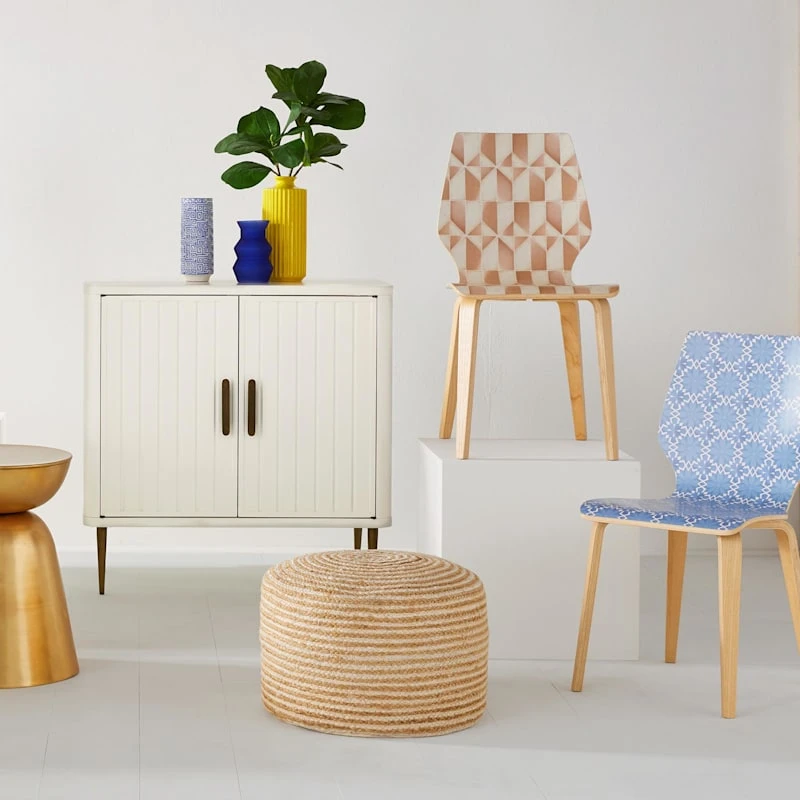 Tracey Boyd Bentwood Dining Chair, Blue 4 Tracey Boyd Bentwood Dining Chair, Blue - Image 2