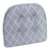 Trellis Grey Gripper Chair Pad Non Skid Material -Accent Furniture Shop trellis grey gripper chair pad non skid material