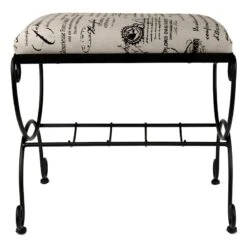 Vanity Bench French Script