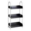 Wyatt 3-Tier Bookcase, Black -Accent Furniture Shop wyatt 3 tier bookcase black